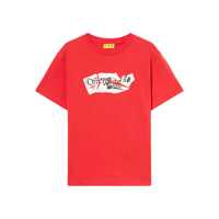 Tricouri ARROW COLLAGE TEE S/S RED - WHITE Baieti