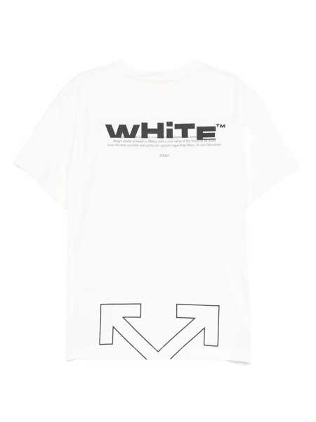 Tricouri Off-White TYPE LOGO TEE S/S WHITE - BLACK White Baieti (BM 19147275) 2