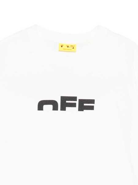 Tricouri Off-White TYPE LOGO TEE S/S WHITE - BLACK White Baieti (BM 19147275) 3