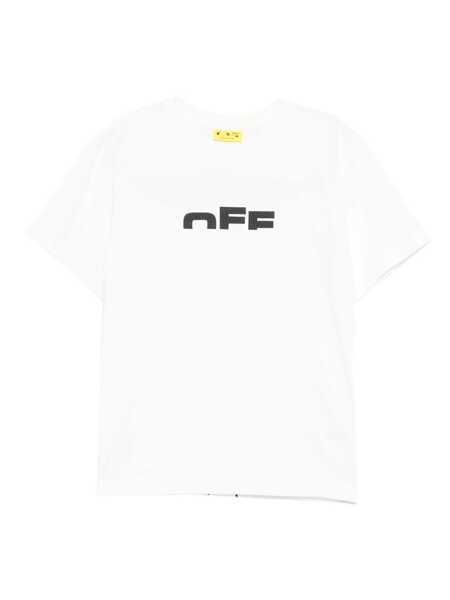 Tricouri Off-White TYPE LOGO TEE S/S WHITE - BLACK White Baieti (BM 19147275) 1