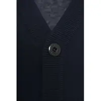 Pulovere Stone Island pentru Barbati - Cardigane Stone Island Cardigan with logo patch Blue Barbati (BM 19147595) - B-mall.ro