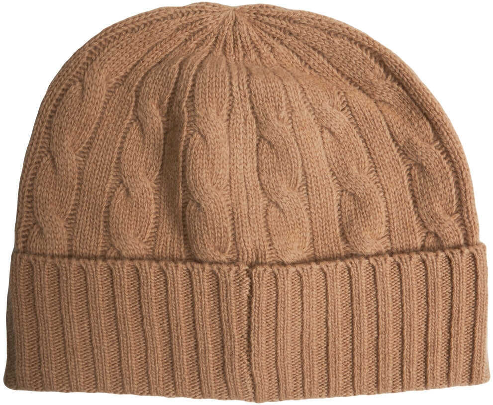 Caciuli Ralph Lauren Beanie with logo embroidery Brown Barbati (BM 19147601) 3