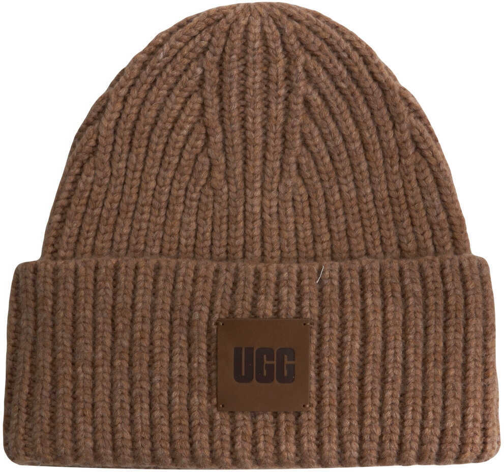 Caciuli UGG Beanie with logo Brown Femei (BM 19147616) 2