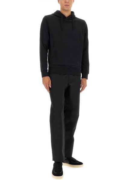 Pantaloni casual Stone Island Water-Repellent Chino Pants BLACK Barbati (BM 19147733) 2