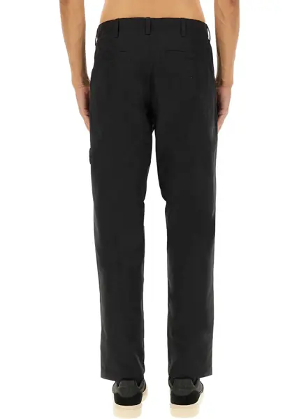Pantaloni casual Stone Island Water-Repellent Chino Pants BLACK Barbati (BM 19147733) 4