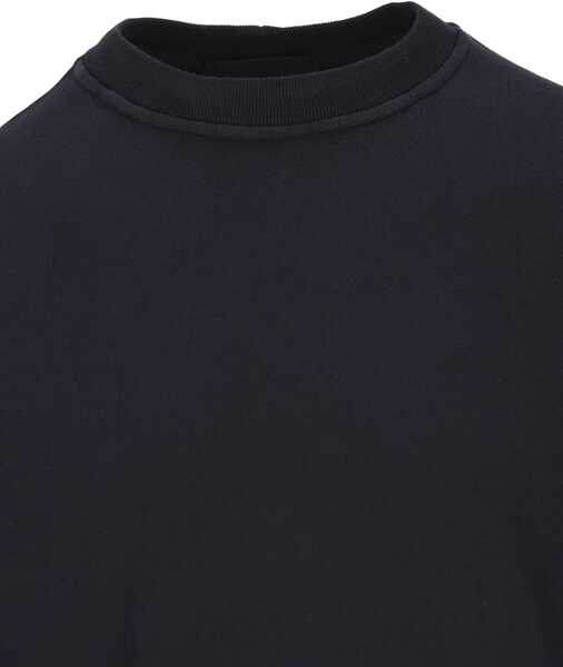 Bluze de trening Stone Island Sweatshirt With Ribbed Edges BLUE Barbati (BM 19147763) 4