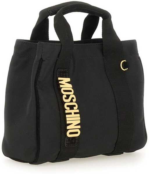 Genti de mana Moschino Bag With Logo BLACK Femei (BM 19147769) 4