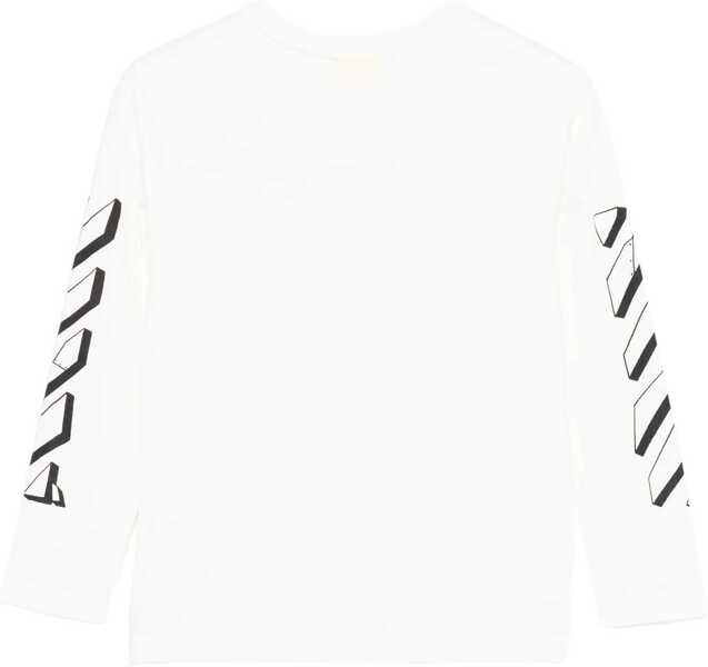 Tricouri Off-White Graffiti Logo T-Shirt WHITE Baieti (BM 19147772) 2