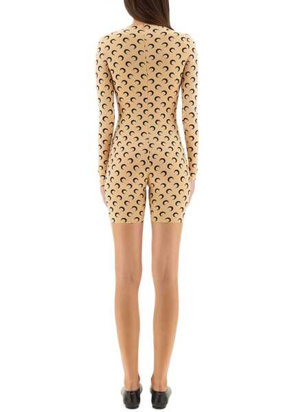 Salopete MARINE SERRE Moon Suit BEIGE Femei (BM 19147790) 3