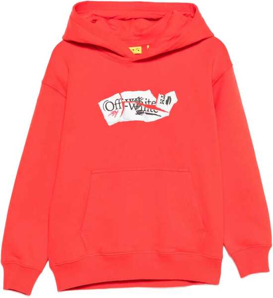 Hanorace Off-White Sweatshirt With Logo RED Fete (BM 19147805) 1