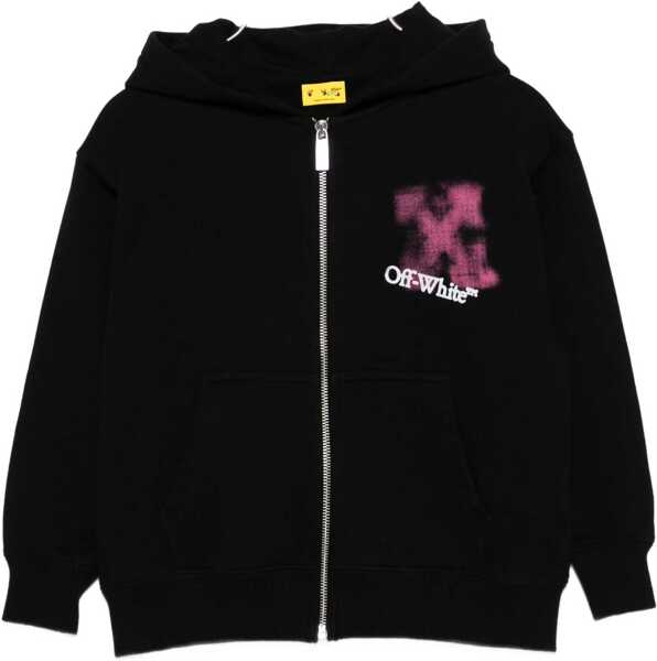 Hanorace Off-White Arrowspray Logo Sweatshirt BLACK Fete (BM 19147823) 1