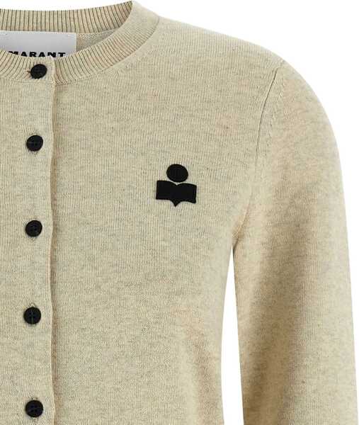 Cardigane ISABEL MARANT ETOILE Cardigan Mona BEIGE Femei (BM 19147838) 3
