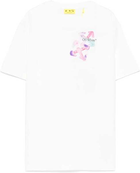 Tricouri Off-White Spray Logo T-Shirt WHITE Baieti (BM 19147856) 1