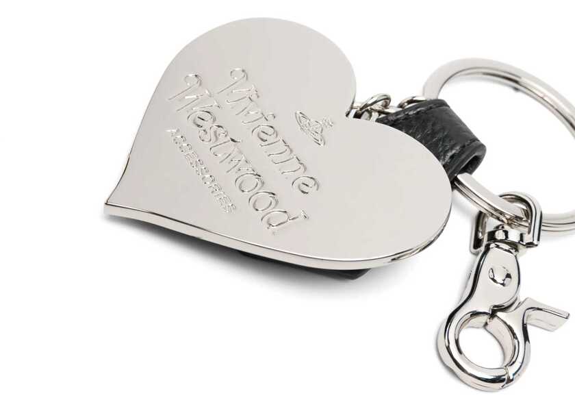 Brelocuri Vivienne Westwood Mirror Heart Keychain BLACK Femei (BM 19147913) 2