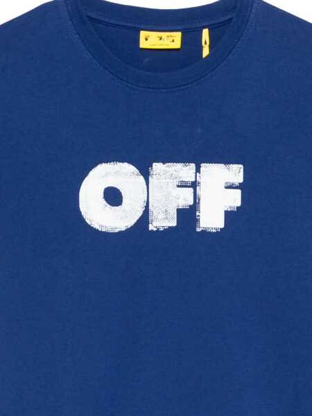 Tricouri Off-White Graffiti Logo T-Shirt BLUE Baieti (BM 19147937) 3