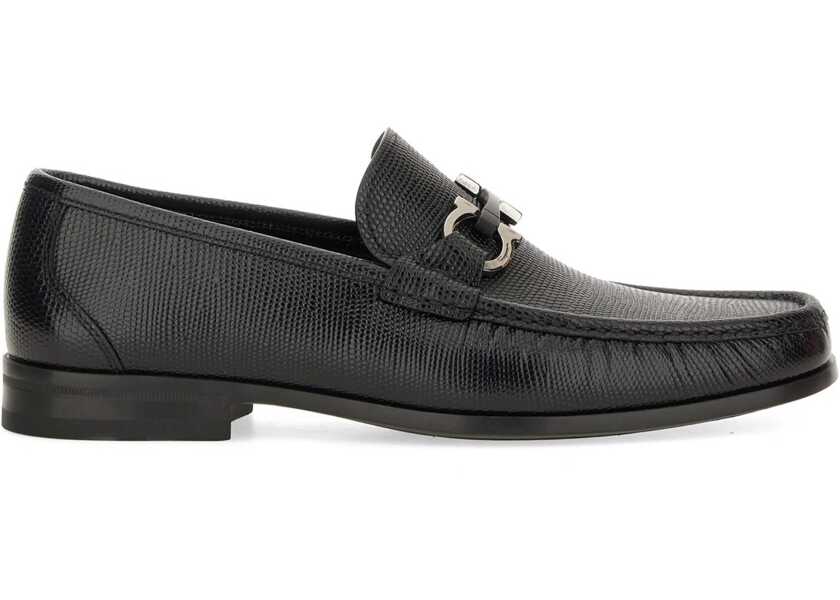Mocasini Ferragamo Great Loafer With Hooks BLACK Barbati (BM 19147946) 1