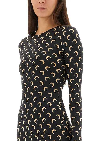 Salopete MARINE SERRE Moon Suit BLACK Femei (BM 19147982) 2