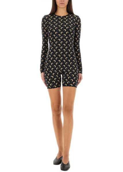 Salopete MARINE SERRE Moon Suit BLACK Femei (BM 19147982) 4