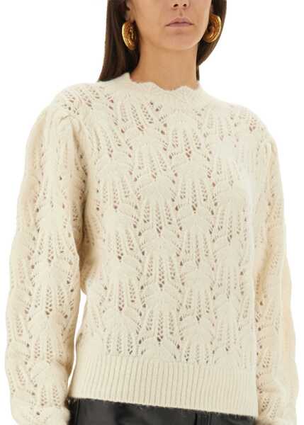 Pulovere ISABEL MARANT ETOILE Celestine Sweater IVORY Femei (BM 19148000) 4