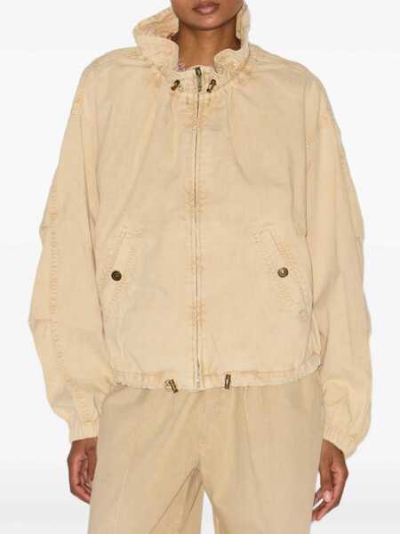 Sacouri office ISABEL MARANT ETOILE Plume Jacket BEIGE Femei (BM 19148054) 2