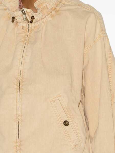 Sacouri office ISABEL MARANT ETOILE Plume Jacket BEIGE Femei (BM 19148054) 4