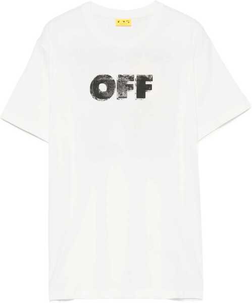 Tricouri Off-White Graffiti Logo T-Shirt WHITE Baieti (BM 19148069) 1