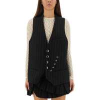 Veste casual Pinstripe Vest Femei