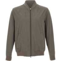 Bomber jacket "Resort" Bomber Jacket In Suede Alternatives Barbati