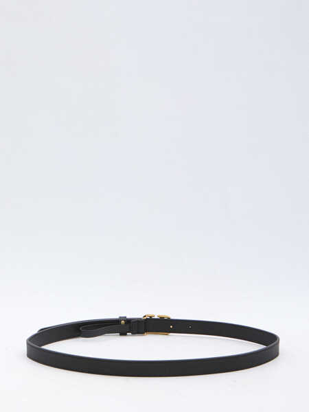 Curele Valentino Garavani Vlogo Singature Belt BLACK Femei (BM 19148138) 2