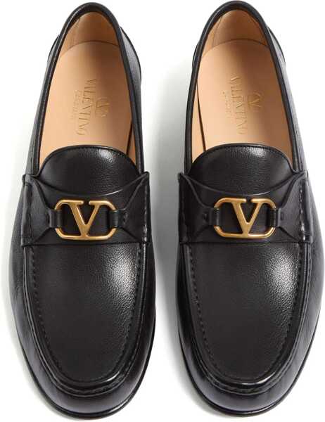 Mocasini Valentino Garavani Vlogo Signature Loafers BLACK Barbati (BM 19148168) 4