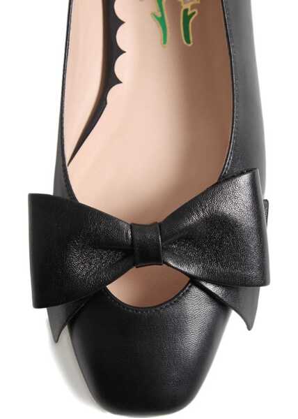 Balerini Valentino Garavani Bowow Ballerina Flats BLACK Femei (BM 19148192) 5