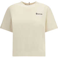 Tricouri Cotton T-shirt with embossed logo Femei