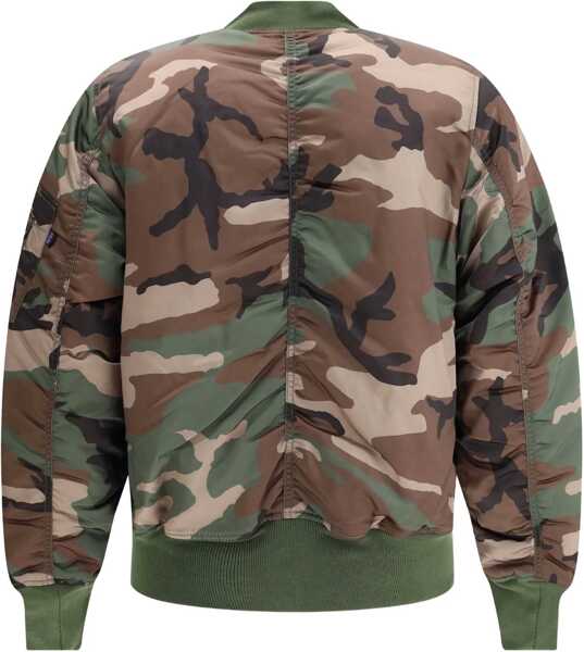 Bomber jacket Alpha Industries MA-1 Base Camo Flight Bomber Jacket 408 WDL CAMO 65 Barbati (BM 19148303) 2