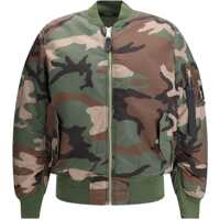Bomber jacket MA-1 Base Camo Flight Bomber Jacket Barbati