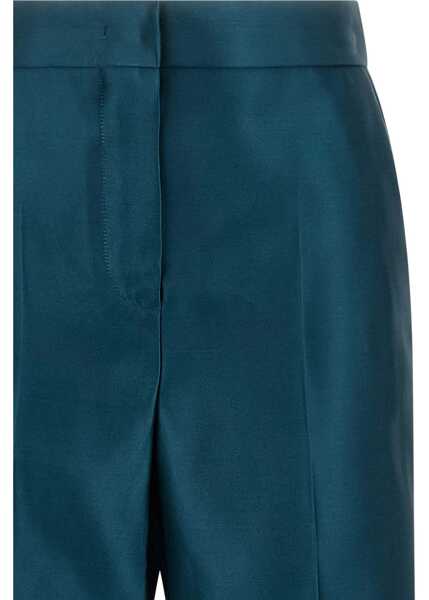 Pantaloni casual Fendi Duchesse Silk Trousers OTTANIO Femei (BM 19148396) 4