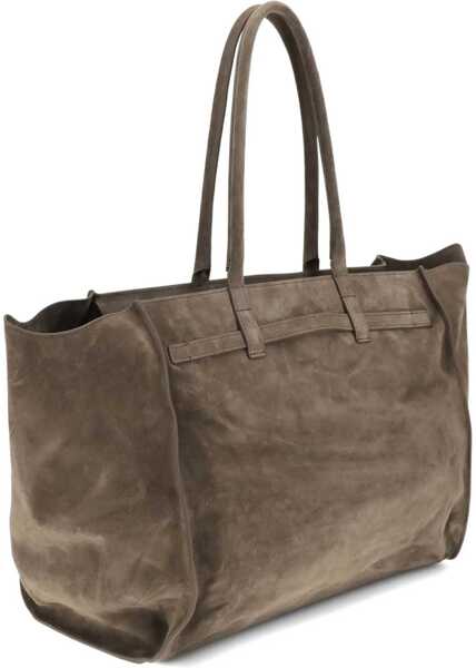 Genti de umar Benedetta Bruzziches Mame Weekend Shoulder Bag SATIN CALF/UMBER Femei (BM 19148420) 2