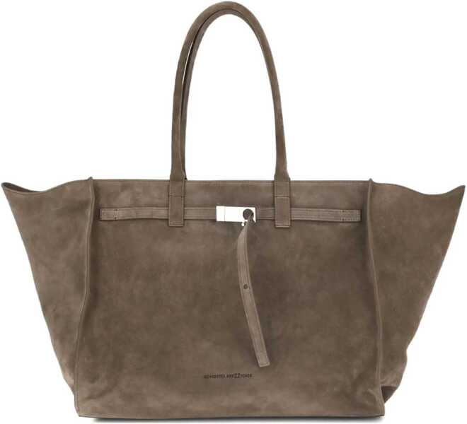Genti de umar Benedetta Bruzziches Mame Weekend Shoulder Bag SATIN CALF/UMBER Femei (BM 19148420) 1
