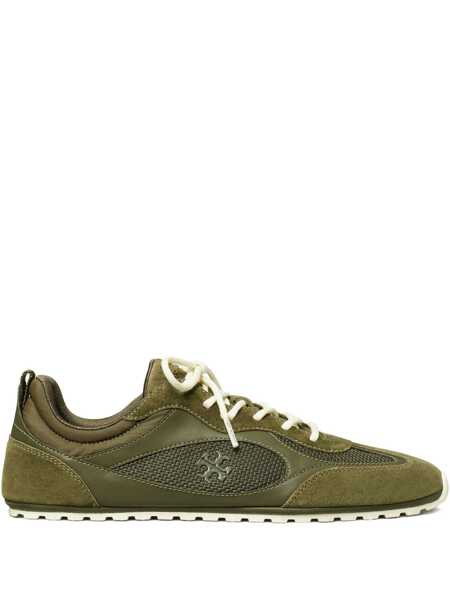 Sneakers Tory Burch Tory Burch Suede And Mesh Sneakers Green Femei (BM 19149054) 1