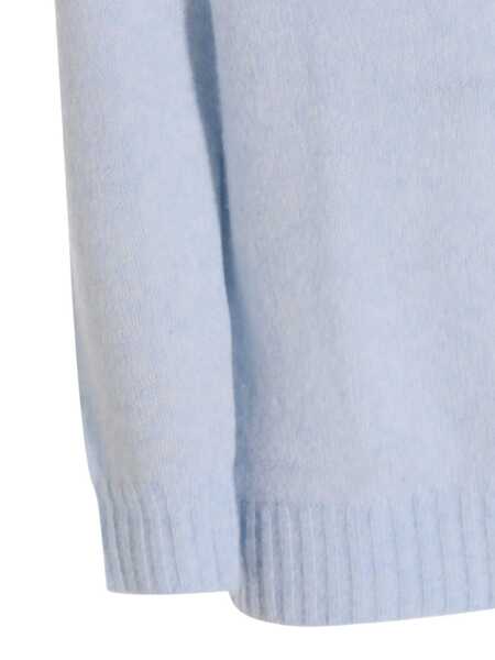 Pulovere NN.07 Nn.07 Light Blue Wool Knitwear Multicolor Barbati (BM 19149246) 4