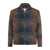 NN.07 Nn.07 Multicolor Wool Gael Casual Jacket BLUE MULTI