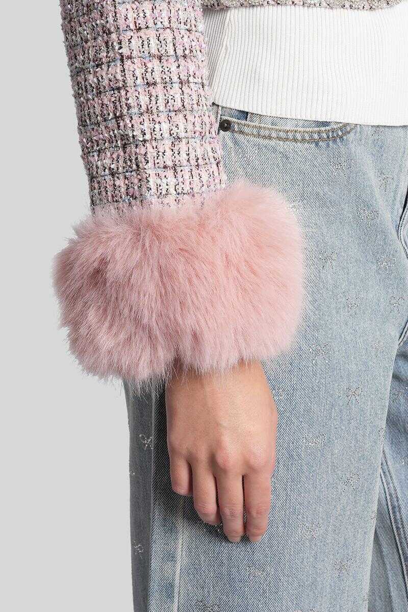 Geci Self-Portrait Self-Portrait Casual Jacket Pink Femei (BM 19150050) 5