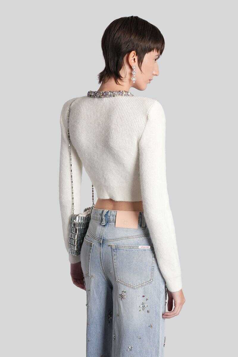 Cardigane Self-Portrait Self-Portrait Cardigan WHITE Femei (BM 19150065) 3