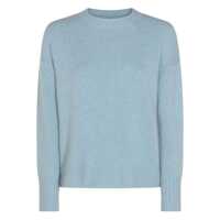 Pulovere Not Shy Light Blue Wool Knitwear Femei