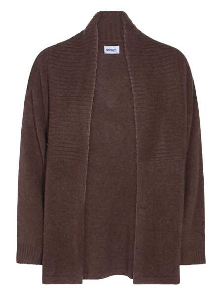 Pulovere Not Shy Not Shy Brown Wool Aura Knitwear Brown Femei (BM 19150152) 1