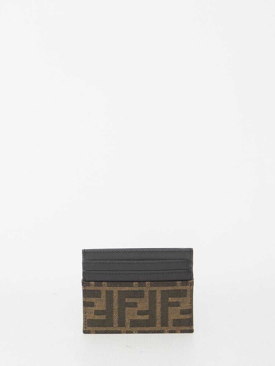 Portofele Fendi Ff Cardholder BROWN Barbati (BM 19150566) 2