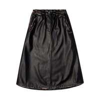 Fuste Diesel O-Blivion Midi Skirt With Elastic Waist Femei