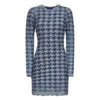 Rochii Diesel Short Houndstooth Dress Femei