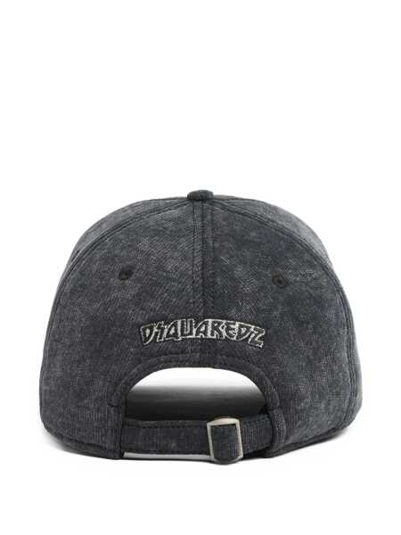 Sepci DSQUARED2 DSQUARED2 Hats GREY Barbati (BM 19151769) 2