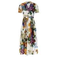 Rochii Dolce & Gabbana 'Bouquet' Print Dress Femei