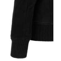 Geci Giorgio Brato pentru Barbati - Bomber jacket Giorgio Brato Giorgio Brato Sheepskin Bomber Jacket Black Barbati (BM 19152780) - B-mall.ro